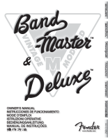 Fender BandMaster-Deluxe-VM - Owners Manual
